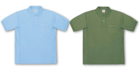 吸汗速乾ポロ　サンプル例01